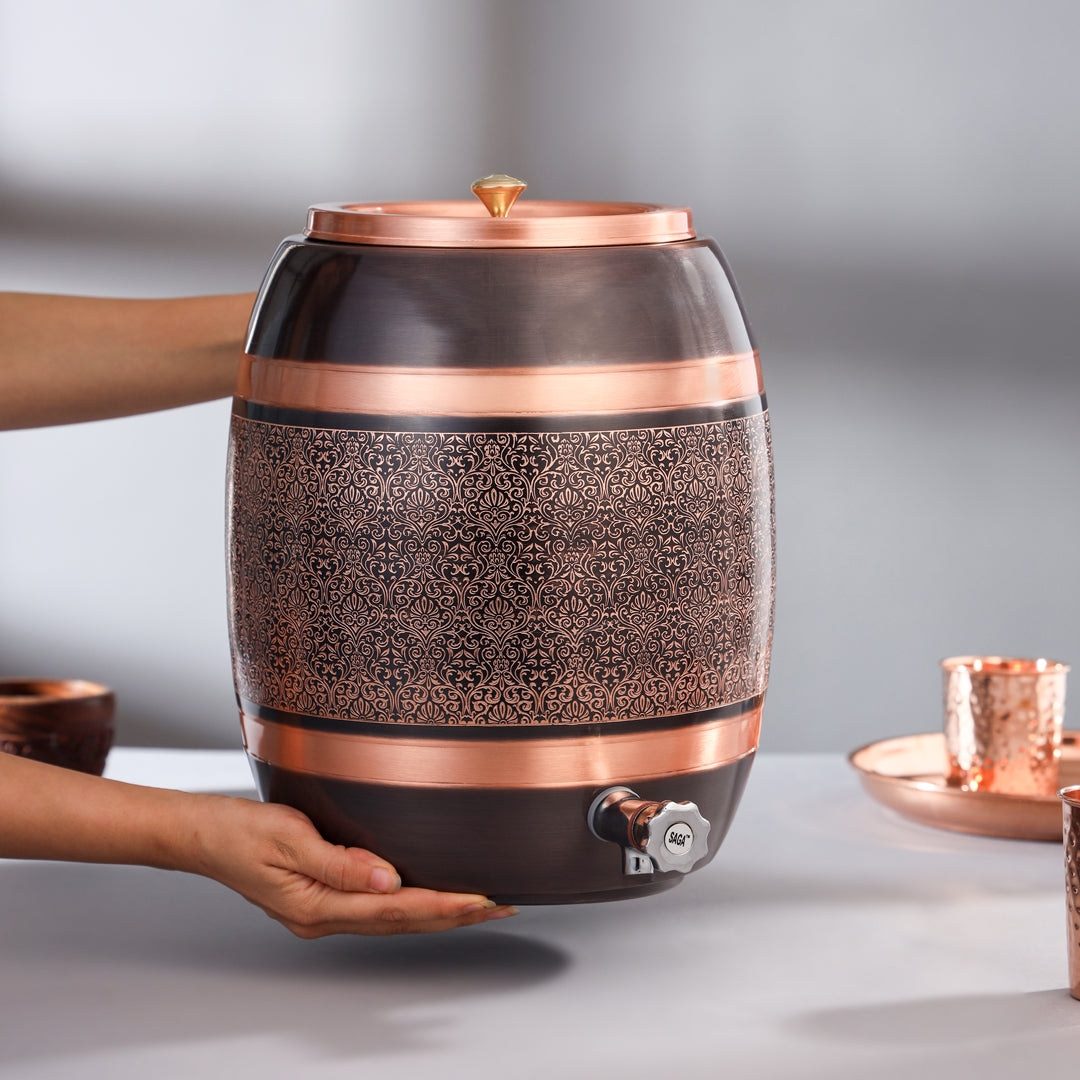 Copper Water Dispenser (12.5  Inch)