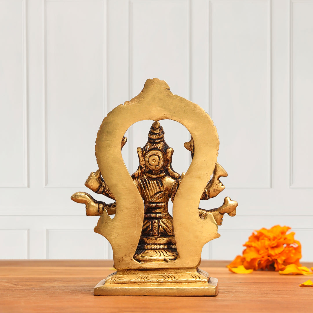 Brass Varahi Devi Idol (4.8 Inch)