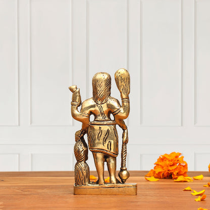 Brass Kal Bhairav Idol (5 Inch)
