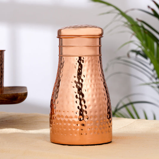 Copper Water Bottle (8 Inch)