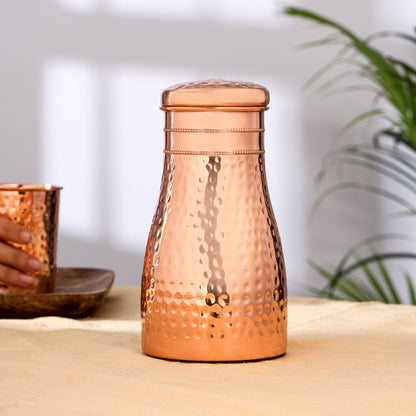 Copper Water Bottle (8 Inch)