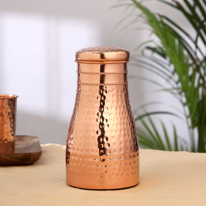 Copper Water Bottle (8 Inch)