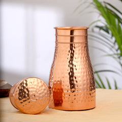 Copper Water Bottle (8 Inch)