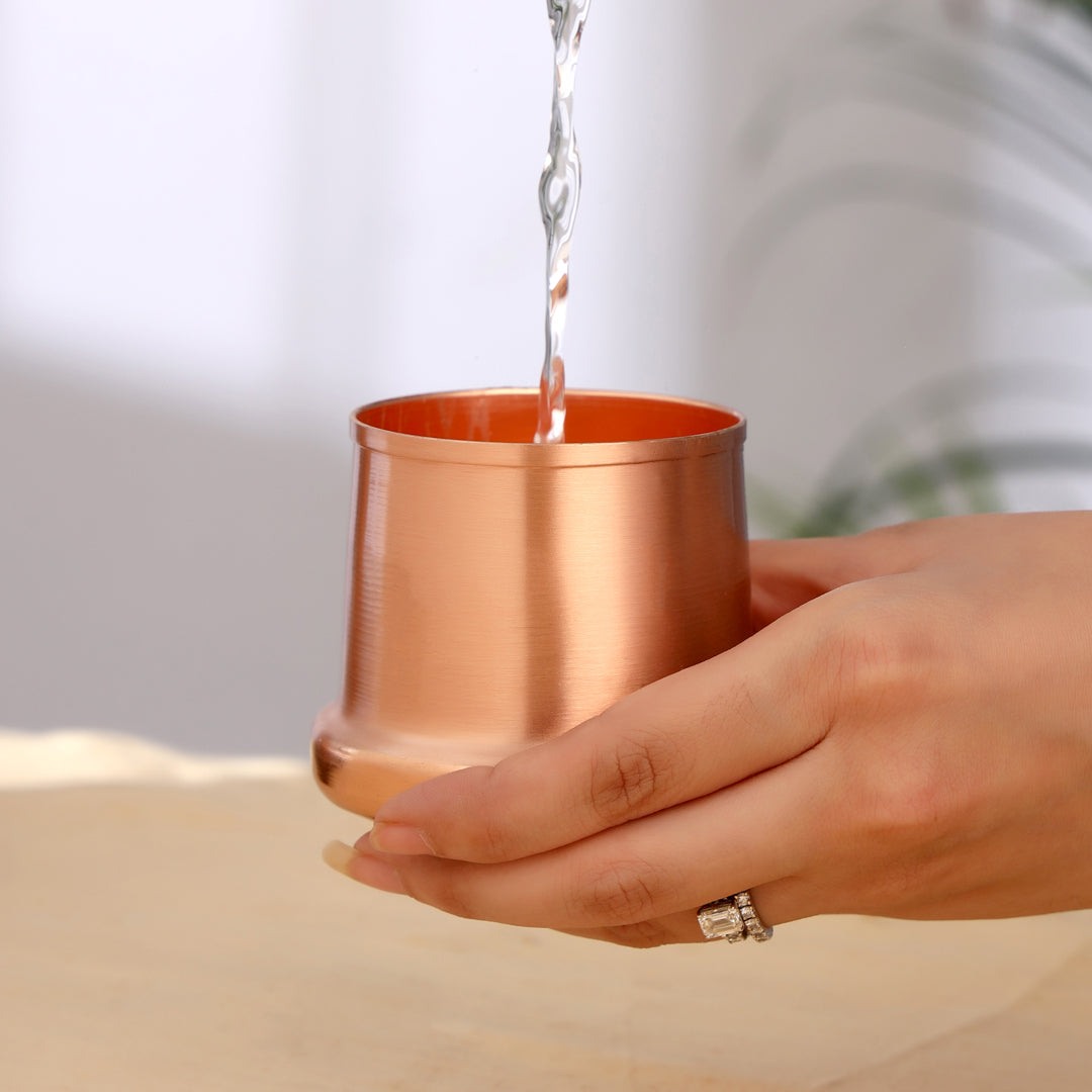 Copper Water Bottle (8 Inch)