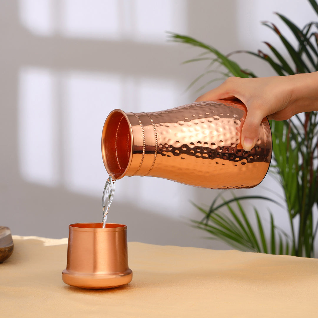 Copper Water Bottle (8 Inch)