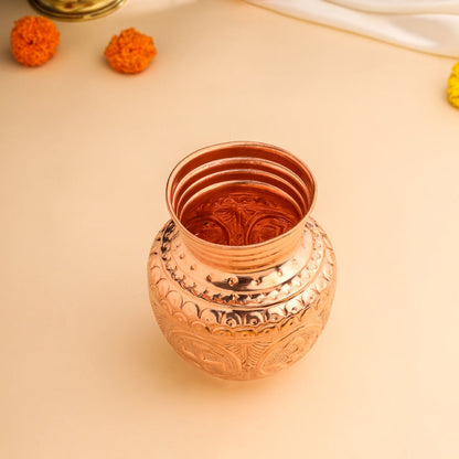 Copper Ashtalakshmi Pooja Kalash