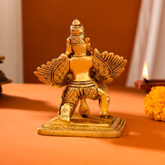 Brass Sitting Garuda Idol (5 Inch)