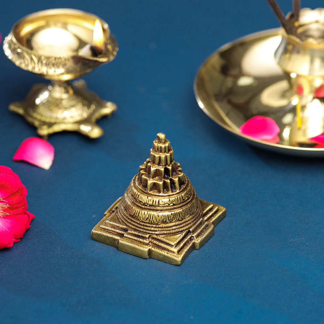 Brass Superfine Maha Meru Shree Yantra