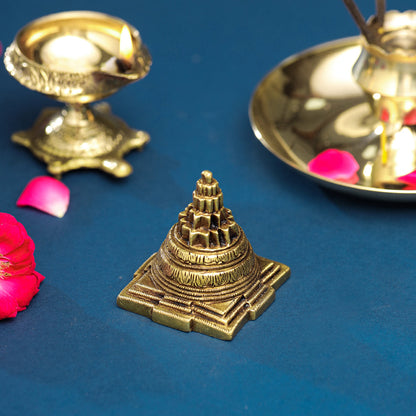 Brass Superfine Maha Meru Shree Yantra