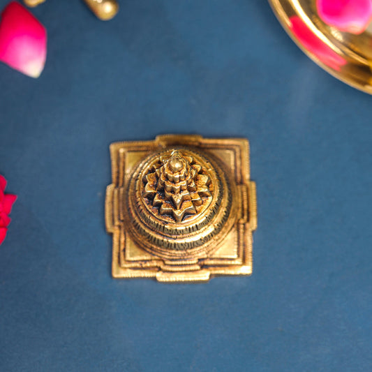 Brass Superfine Maha Meru Shree Yantra