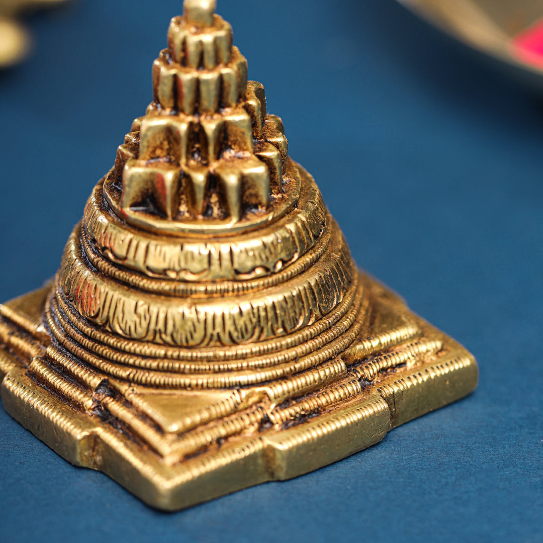 Brass Superfine Maha Meru Shree Yantra