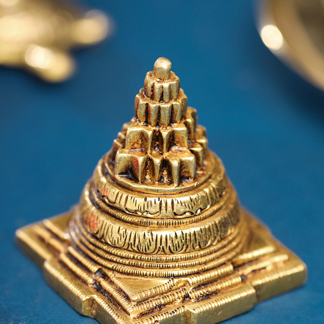 Brass Superfine Maha Meru Shree Yantra