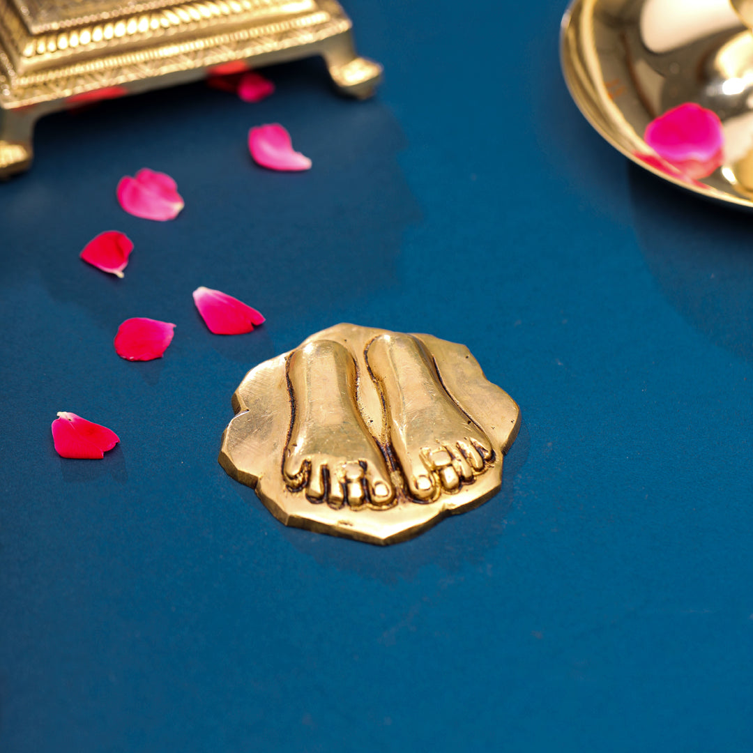 Brass Charan Paduka
