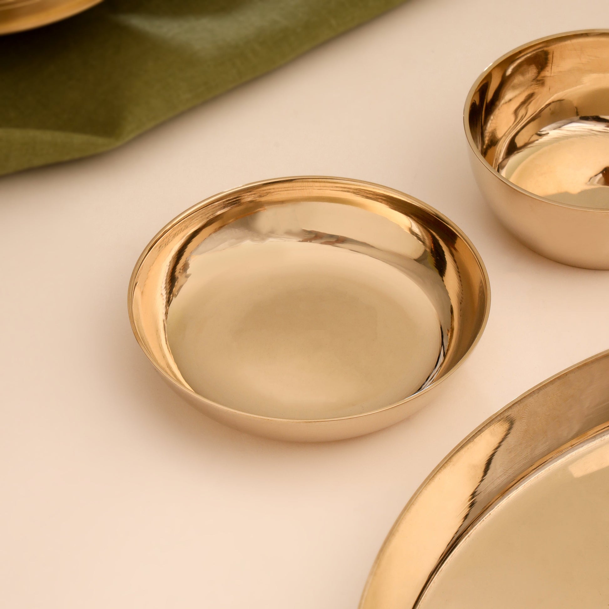 Kansa Thali/Dinner Set (1.9 Kg)