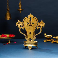Brass Tirupati Balaji/Venkateshwar Diya/Lamp (11 Inch)