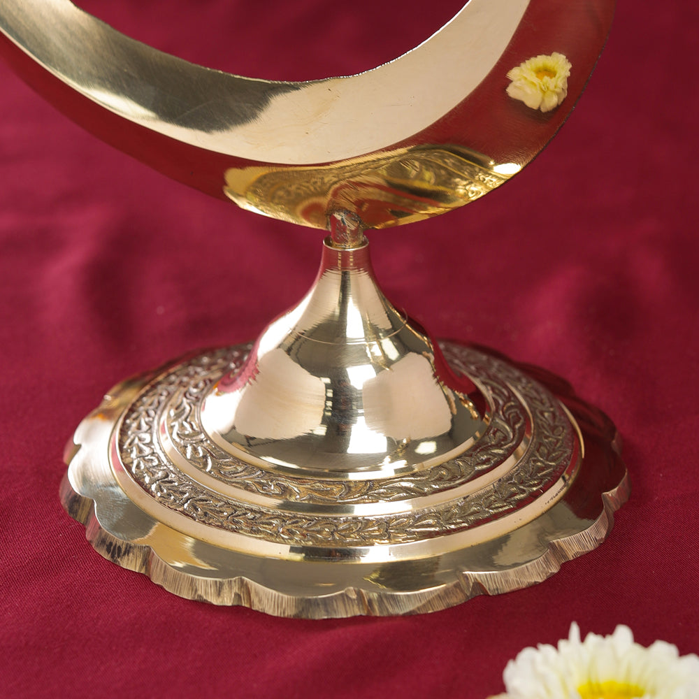 Brass Table Top Om Stand (14.5")