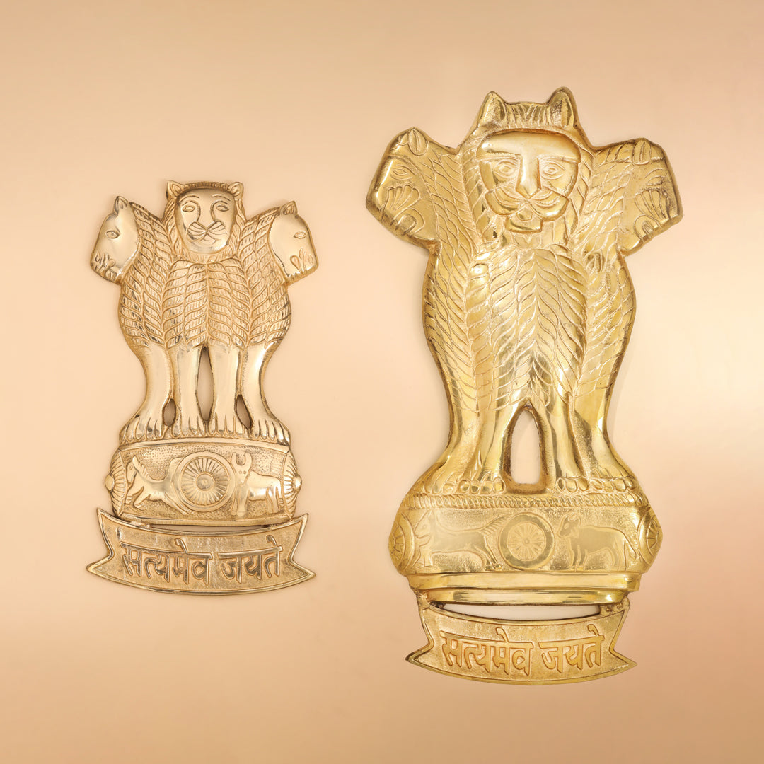 Brass Ashok Stambh Wall Hanging