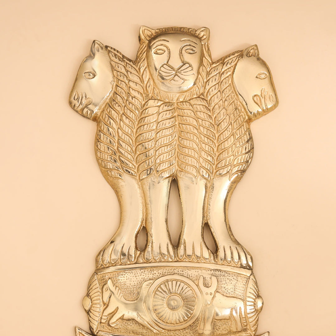 Brass Ashok Stambh Wall Hanging