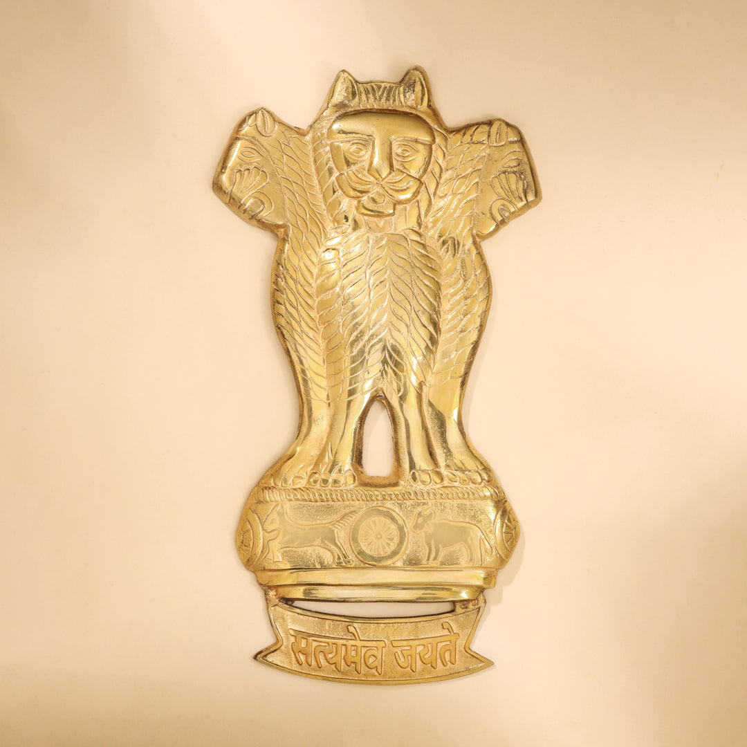 Brass Ashok Stambh Wall Hanging