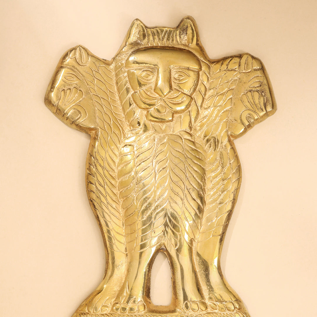 Brass Ashok Stambh Wall Hanging