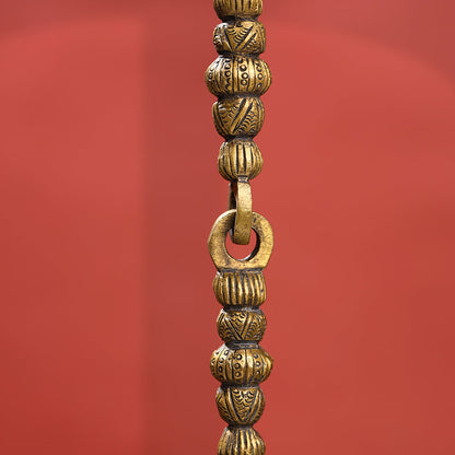 Brass Superfine Wall Hanging Temple Bell (33.5 Inch)