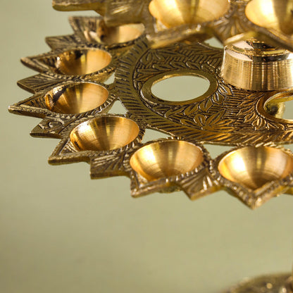 Brass Traditional Ganga Aarti (18 Inch)