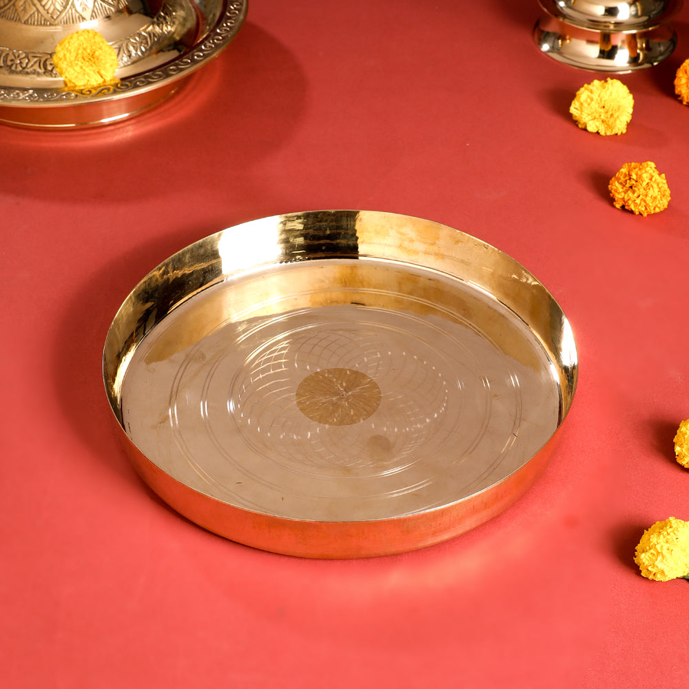 Kansa Thali/Tray (11 Inch)