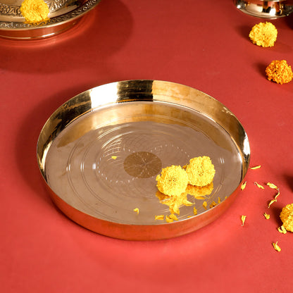 Kansa Thali/Tray (11 Inch)