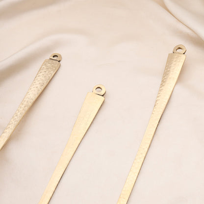 Brass Kitchen Ladles Set Of Three