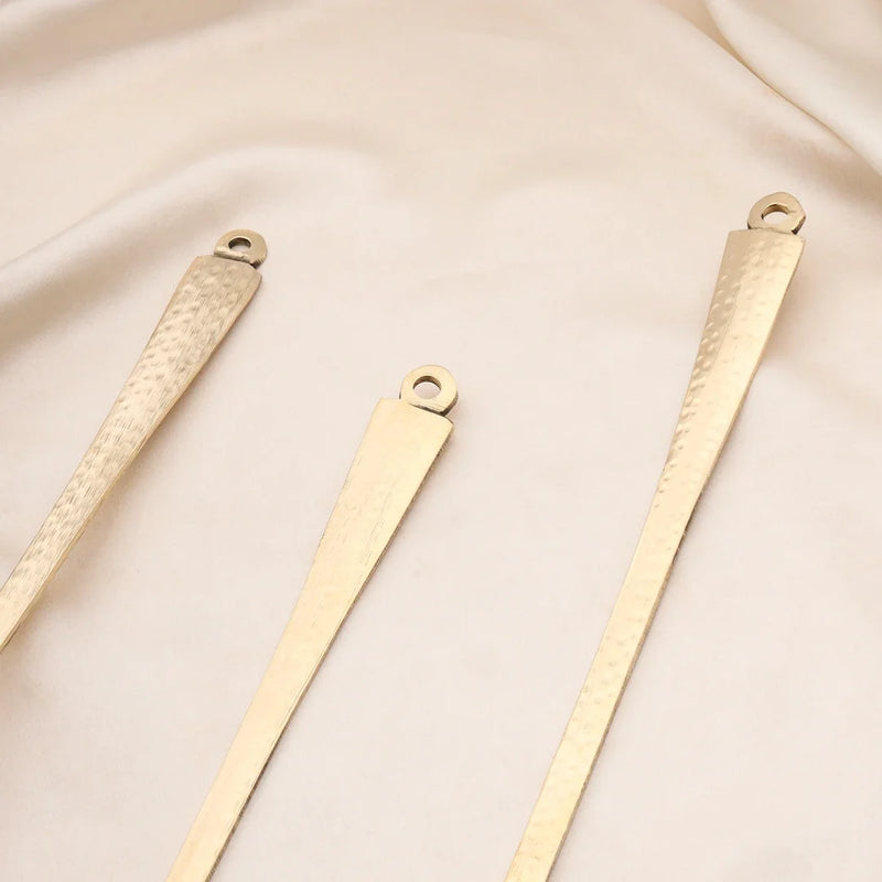 Brass Kitchen Ladles Set  (15.5 Inch)