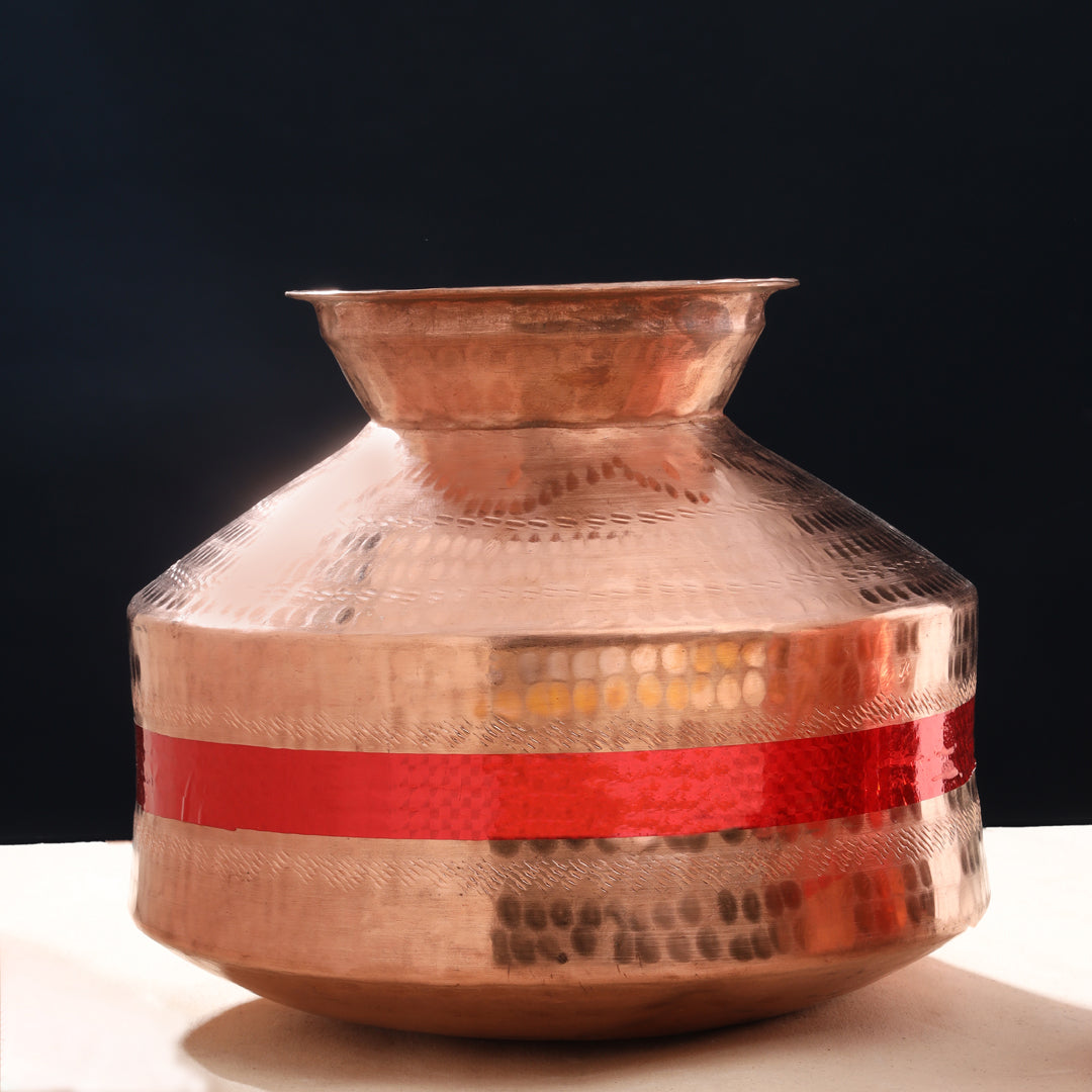 Copper Handa Chari Set Of Two