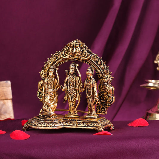 Brass Superfine Ram Darbar Statue (4 Inch)