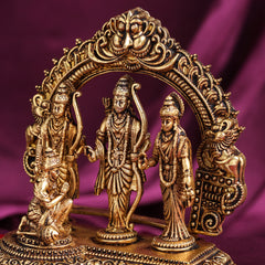 Brass Superfine Ram Darbar Statue (4 Inch)