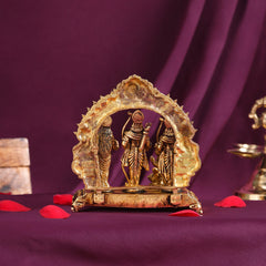 Brass Superfine Ram Darbar Statue (4 Inch)