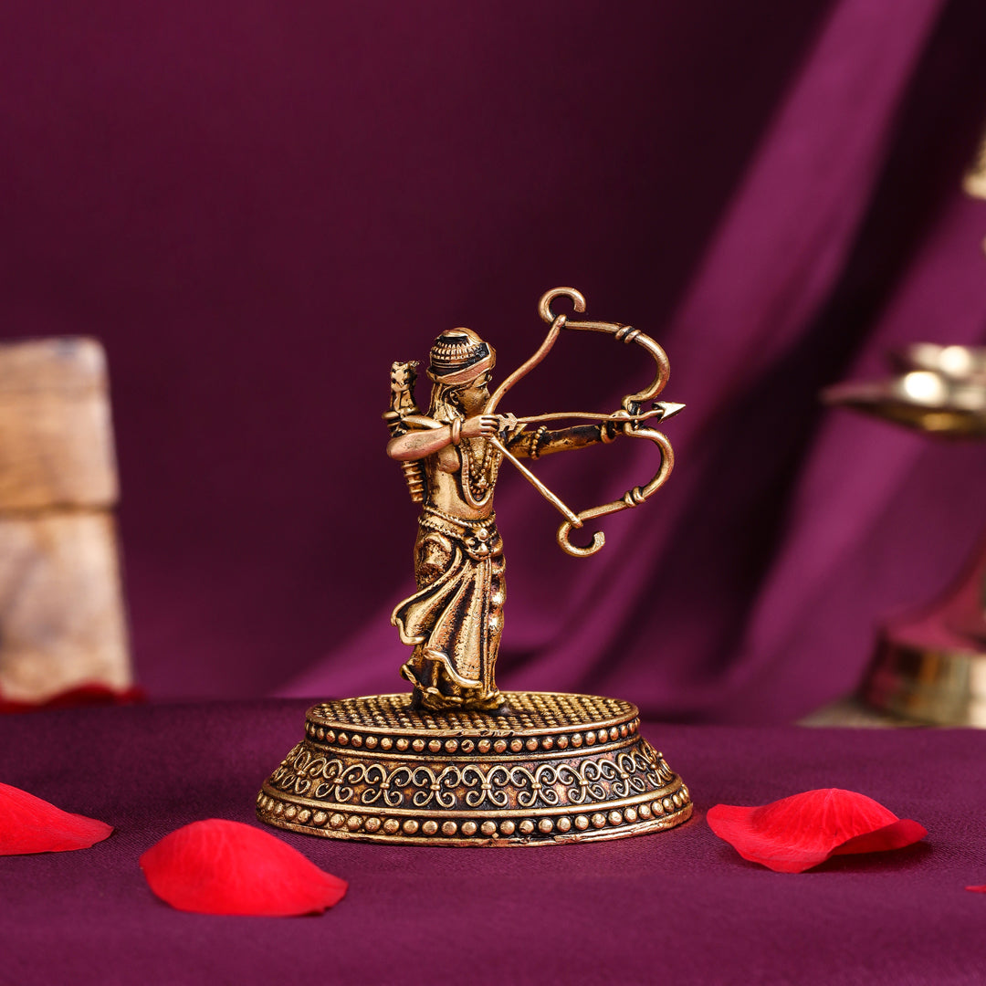 Brass Superfine Lord Ram Idol (2.5 Inch)