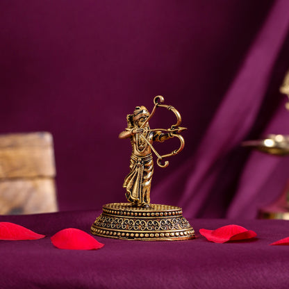 Brass Superfine Lord Ram Idol (2.5 Inch)