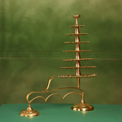 Brass Traditional Ganga Aarti (24 Inch)