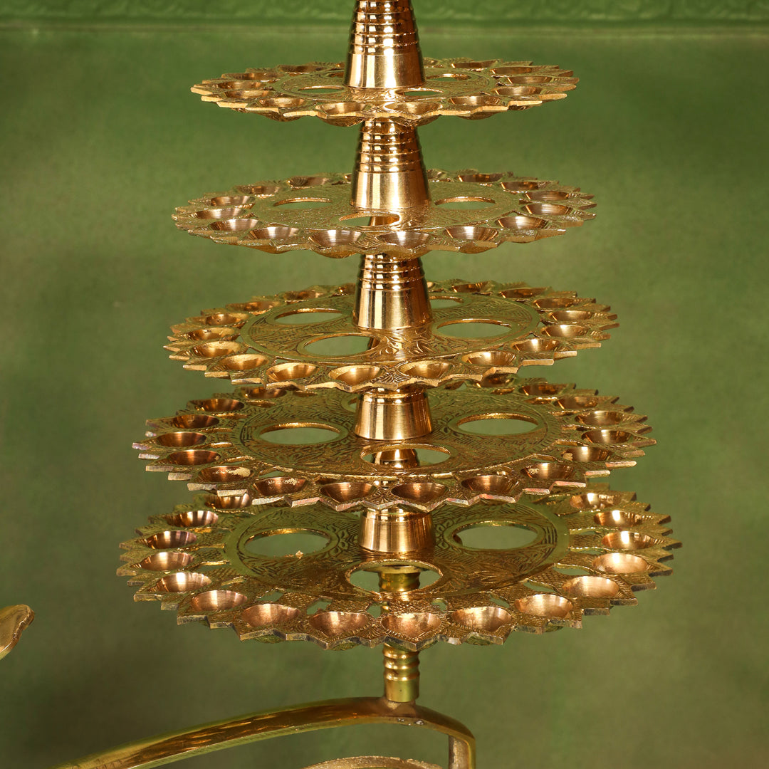 Brass Traditional Ganga Aarti (24 Inch)