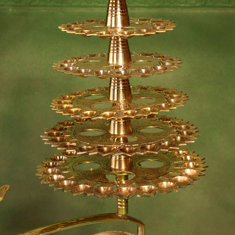 Brass Traditional Ganga Aarti (24 Inch)