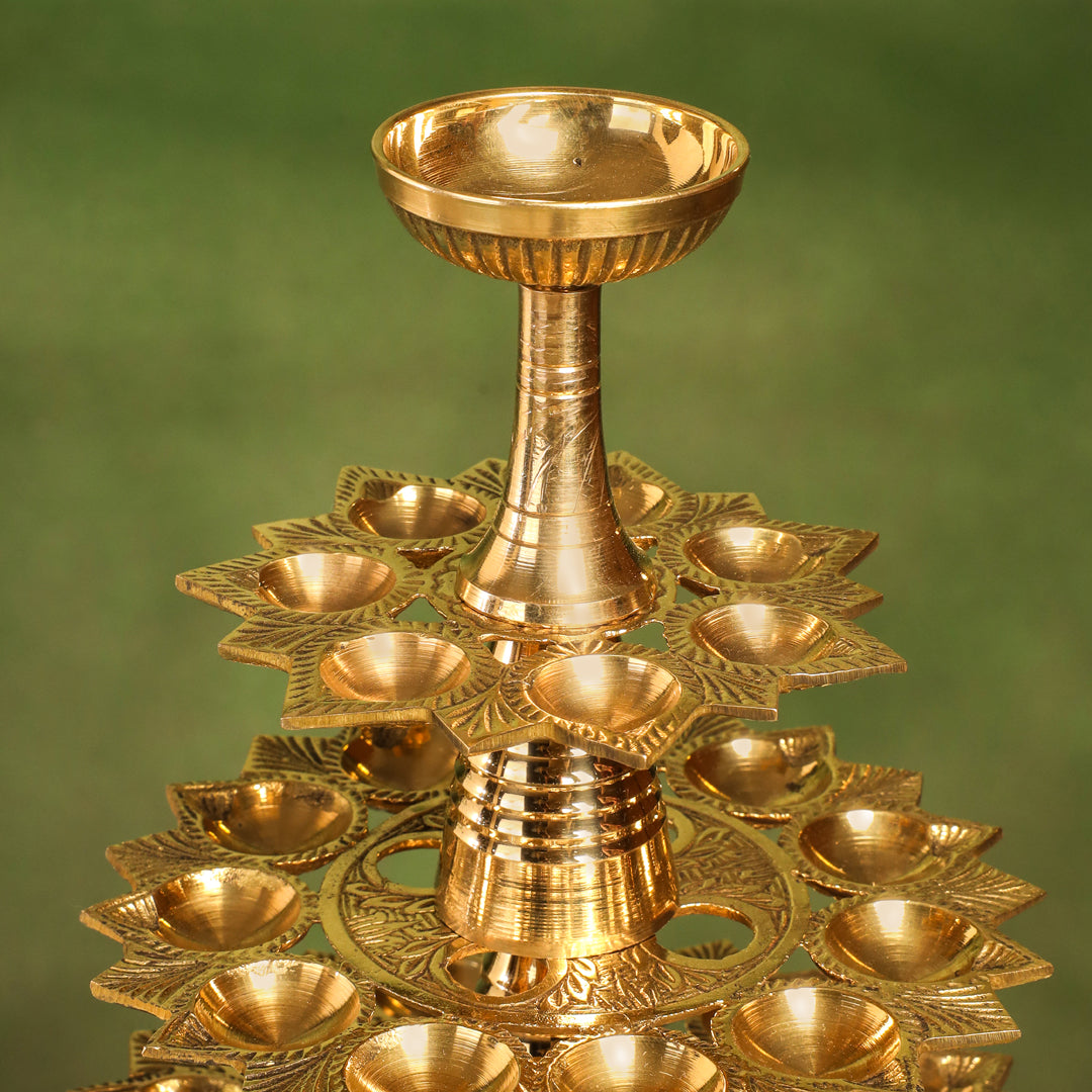 Brass Traditional Ganga Aarti (24 Inch)