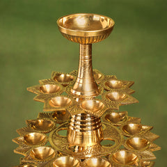 Brass Traditional Ganga Aarti (24 Inch)