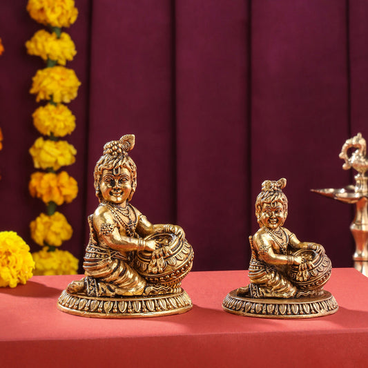 Brass Superfine Laddu Gopal Idol