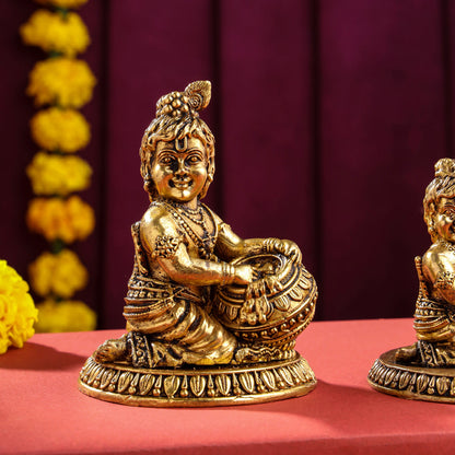 Brass Superfine Laddu Gopal Idol
