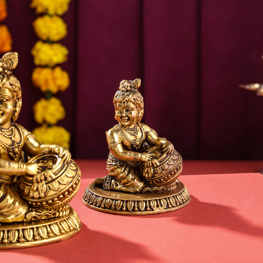 Brass Superfine Laddu Gopal Idol