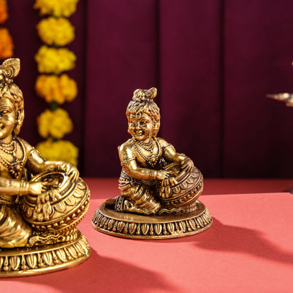 Brass Superfine Laddu Gopal Idol