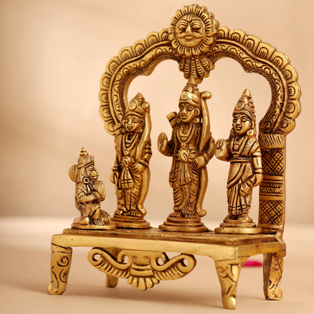 Brass Ram Darbar (6.5 Inch)