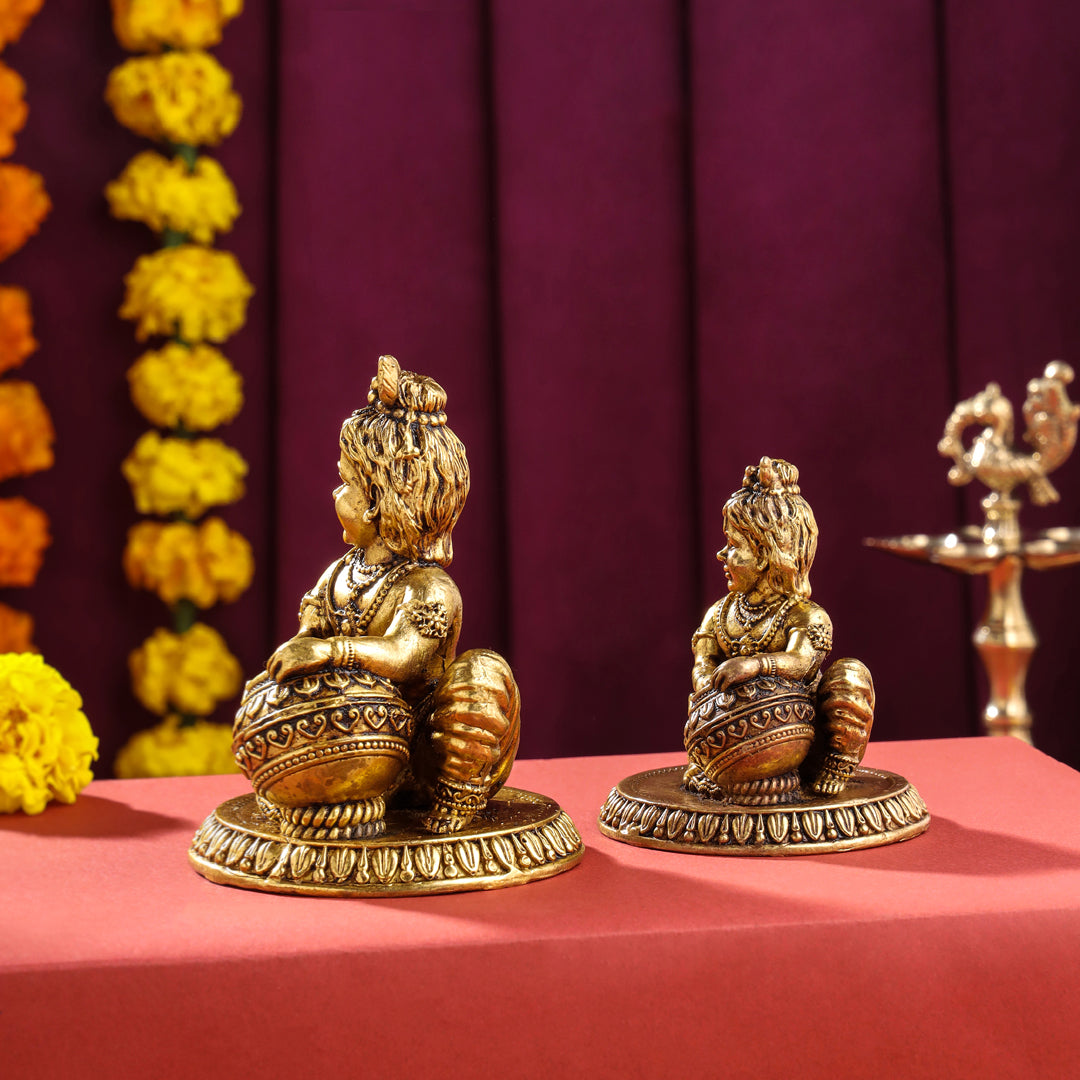 Brass Superfine Laddu Gopal Idol