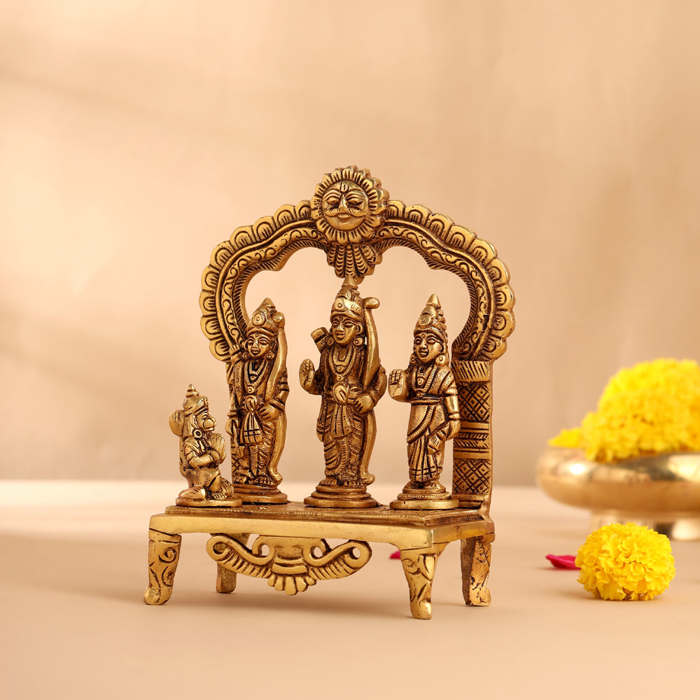 Brass Ram Darbar (6.5 Inch)