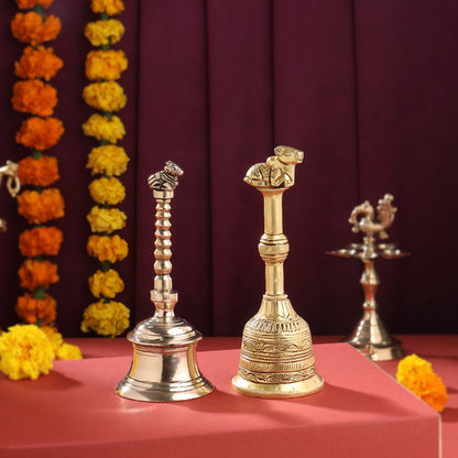 Brass Nandi HandBell