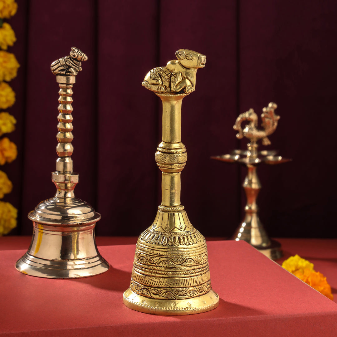 Brass Nandi HandBell